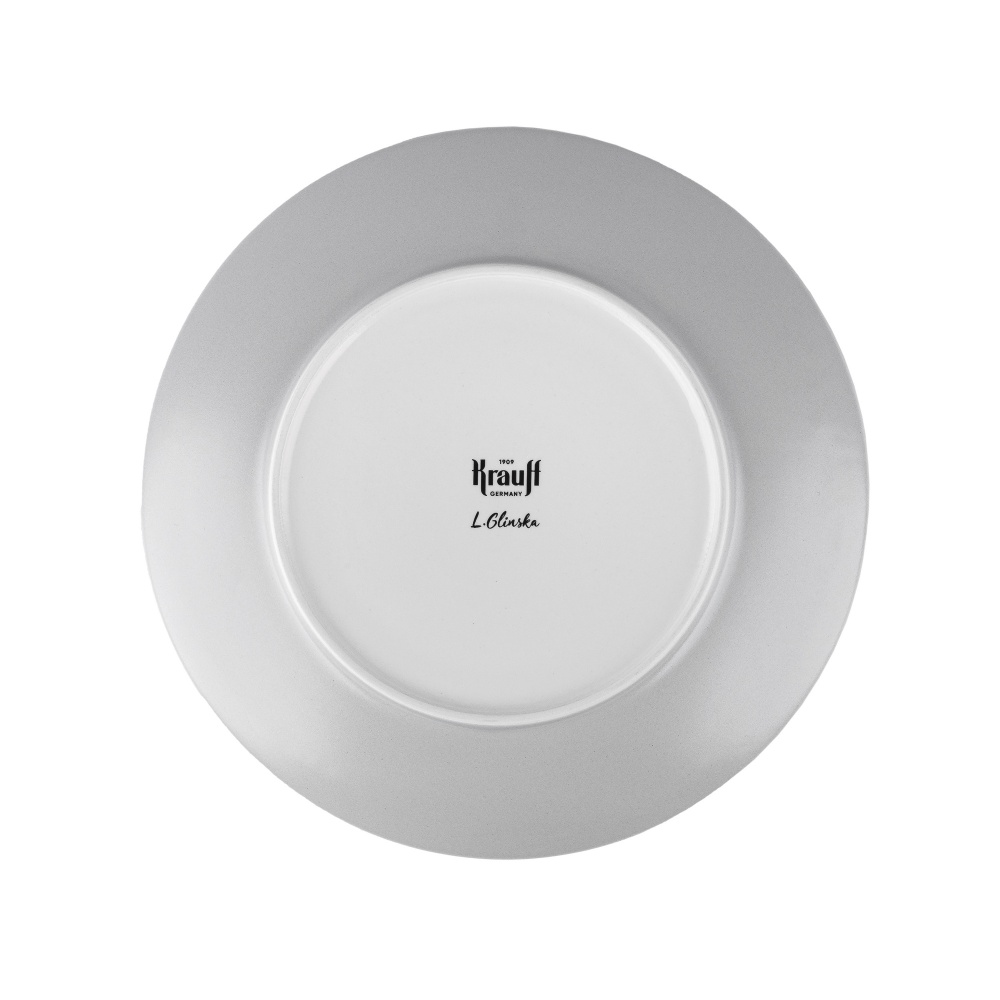 Тарілка обідня Krauff Hattu White 21,5 см 24-320-044