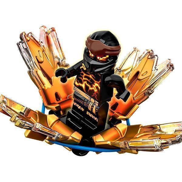 Конструктор LEGO Ninjago Турбо спін-джитсу – Коул 70685