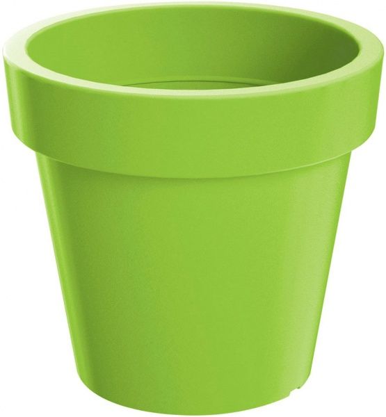 Горшок пластиковый Prosperplast Lofly круглый 18,8л лайм (70714-389) 