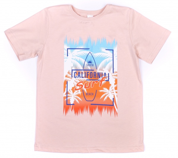 Футболка для хлопчиків Luna Kids Surf р.134 ваніль 