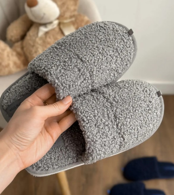 Тапочки детские Twins TEDDI р.36-37 серый 15069