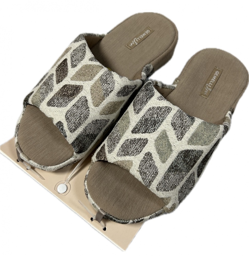 Капці домашні Gemelli Хелен р.37 бежевий