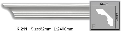 Карниз Harmony K-211 2440x44x44мм 