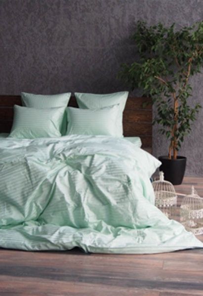 Комплект постільної білизни 2,0 олива Domikus 