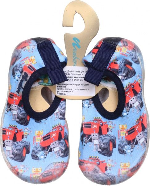 Обувь для пляжа и бассейна для мальчика Newborn Aqua Trucky NAQ2010 р.18/19 
