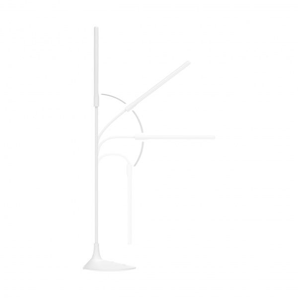 Настольная лампа офисная Nous Smart Wi-Fi LED 6 Вт белый S1 White 