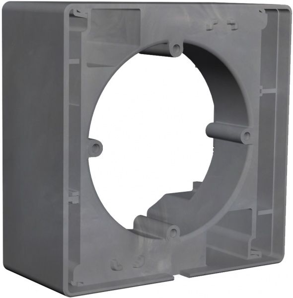 Коробка для наружного монтажа Plank Electrotechnic Nordic универсальная базальт PLK7011732