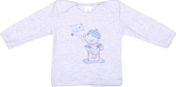 Кофта унісекс Фламінго 157-212 р.68 сірий 