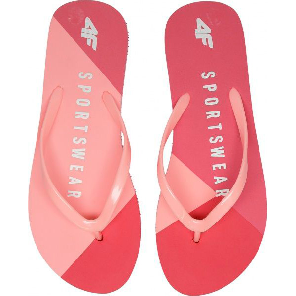 Шлепанцы 4F H4L21-KLD006-63S р. 39 коралловый