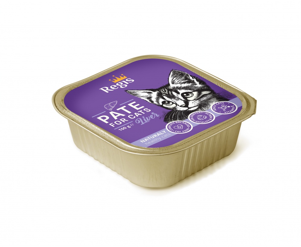 Паштет для котів Regis з печінкою 100 г