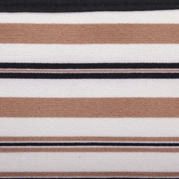 Набір косметичок Смужка класік 3 шт B107-10 коричневий 