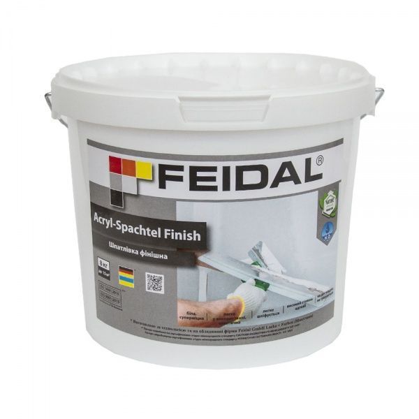 Шпаклевка Feidal Acryl-Spachtel Finish 8 кг