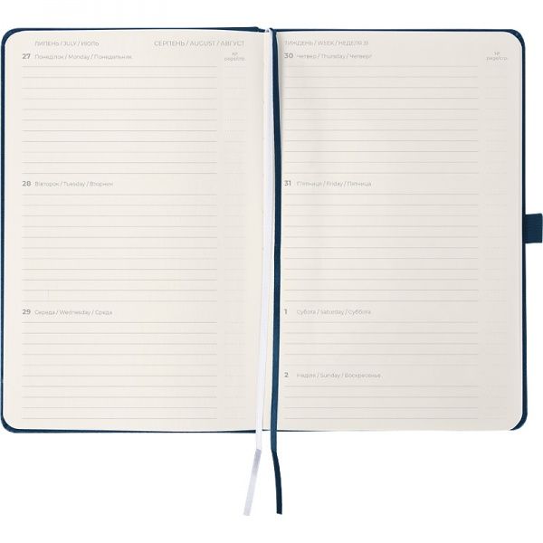 Щотижневик 2021 Partner Strong А5- малахітовий Axent 46565