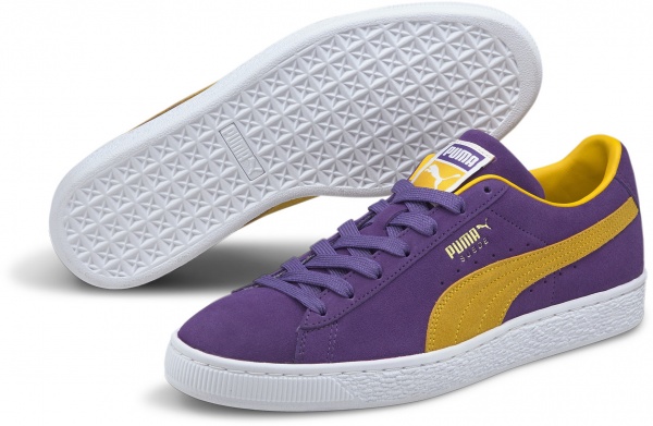 Кроссовки Puma Suede Teams 38016803 р.UK 8,5 фиолетовый