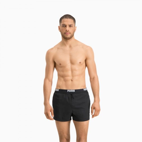 Шорти Puma SWIM MEN LOGO SHORT LEN 90765903 р. S чорний