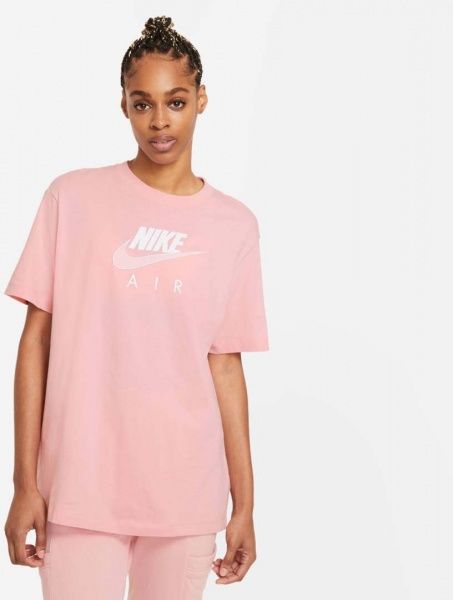 Футболка Nike W NSW AIR BF TOP CZ8614-630 р.L світло-рожевий