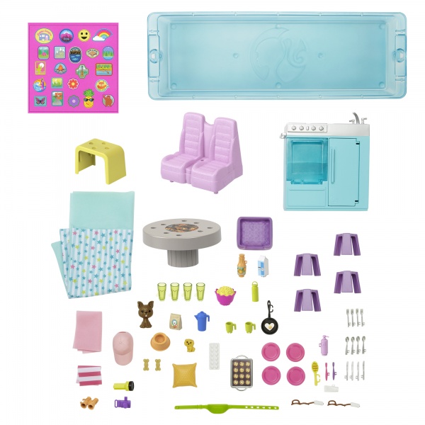 Игровой набор Barbie Кемпер мечты с водной горкой HCD46