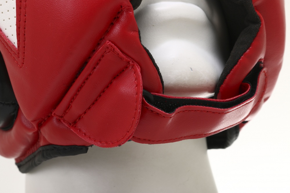 Шлем боксерский MaxxPro р. M AHG-626 Red vynil M красный