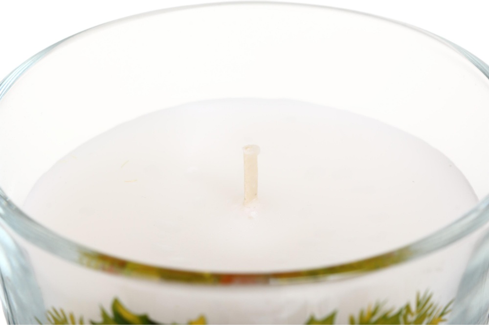 Свеча в стакане Новогоднее украшение 90х80 мм в ассортименте 70836 Pako-If