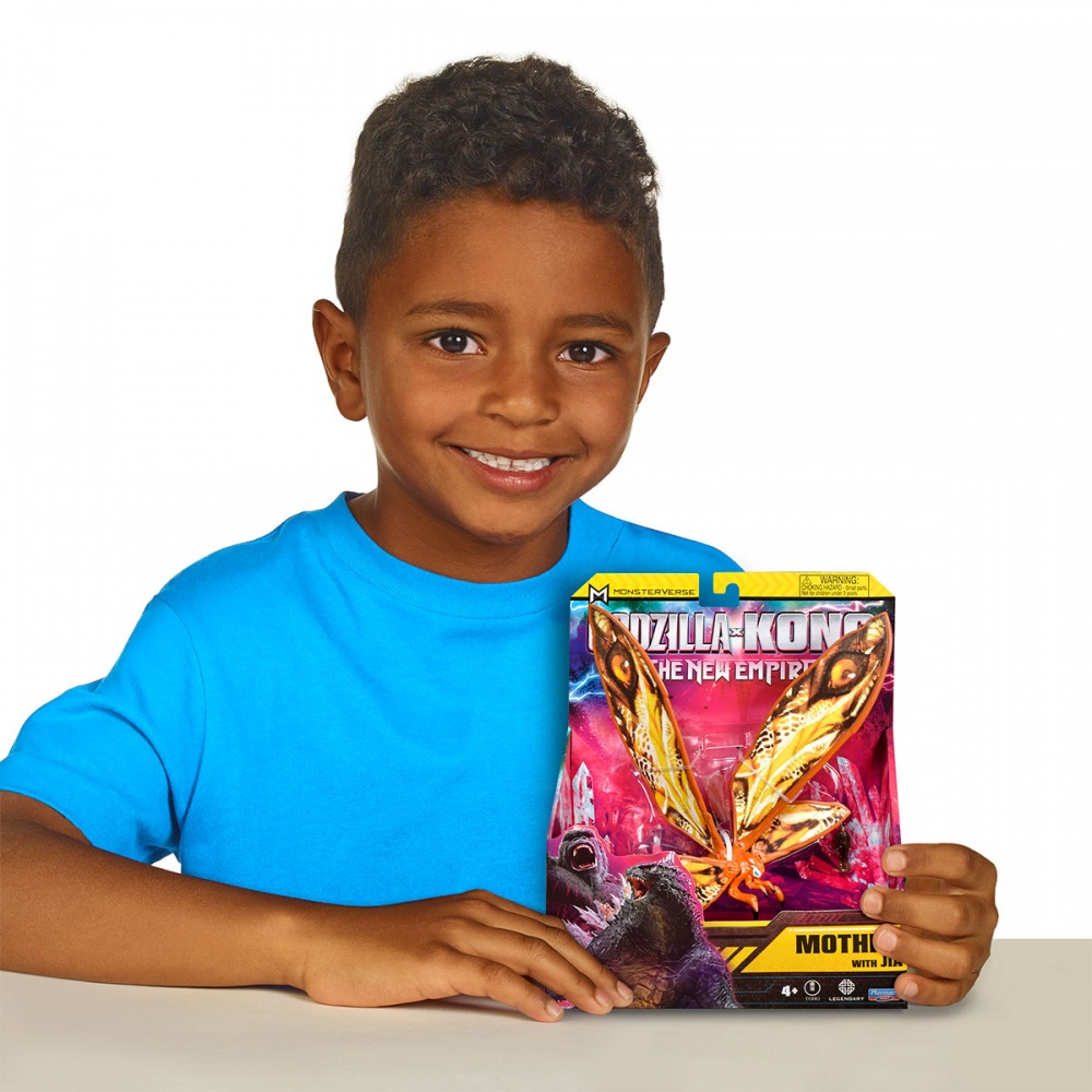 Игровой набор Godzilla vs. Kong Мотра с Джией 35207