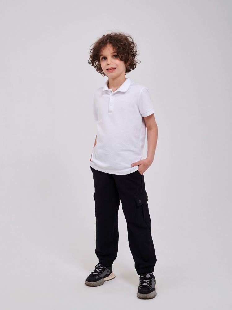 Брюки школьные Smil 115661 р.122 черный