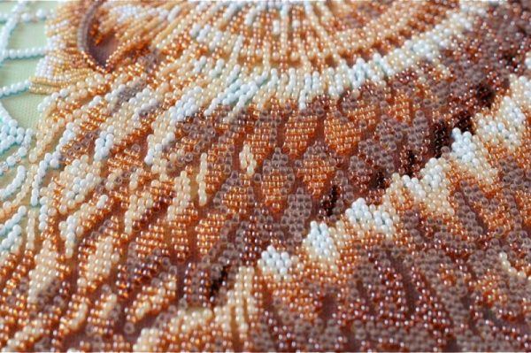 Набор для вышивания бисером на натуральном художественном холсте Тотем AB-626 Абрис Арт 