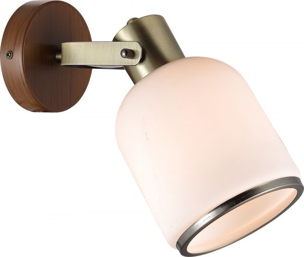 Бра Altalusse 1x40 Вт E27 антична бронза/горіх INL-9406W-01 