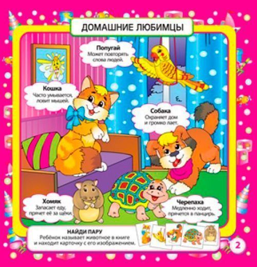 Книга «Розмальовка. Творческий ребенок. Играем с животными (36 карточек)» 9789662831962