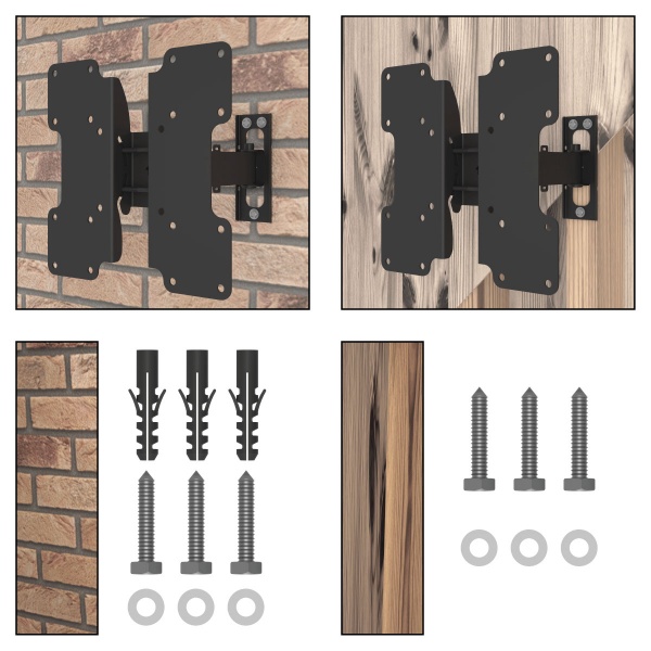 Крепление для телевизора HausMark TWBR-122 поворотно-наклонные 21