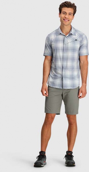 Сорочка Outdoor Research ASTROMAN S/S SUN SHIRT 282278-1521 р. M сірий