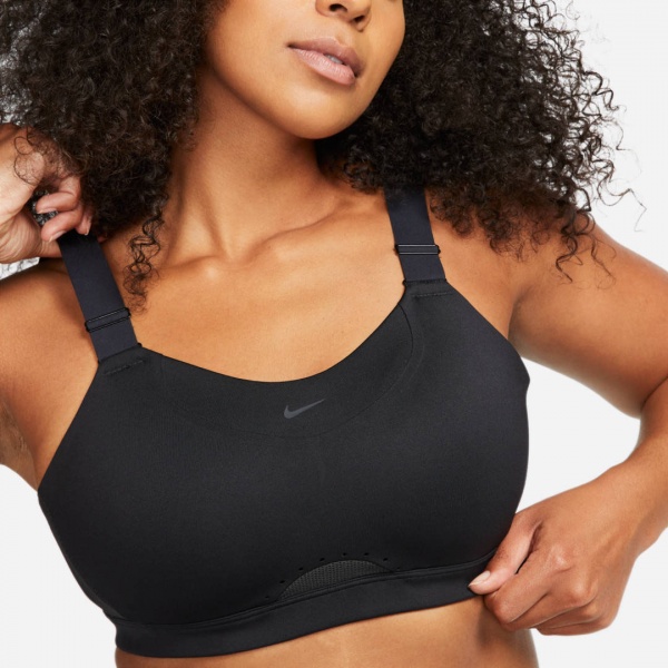 Бра Nike W NK DF ALPHA BRA DD0430-010 р.XS-A/C чорний
