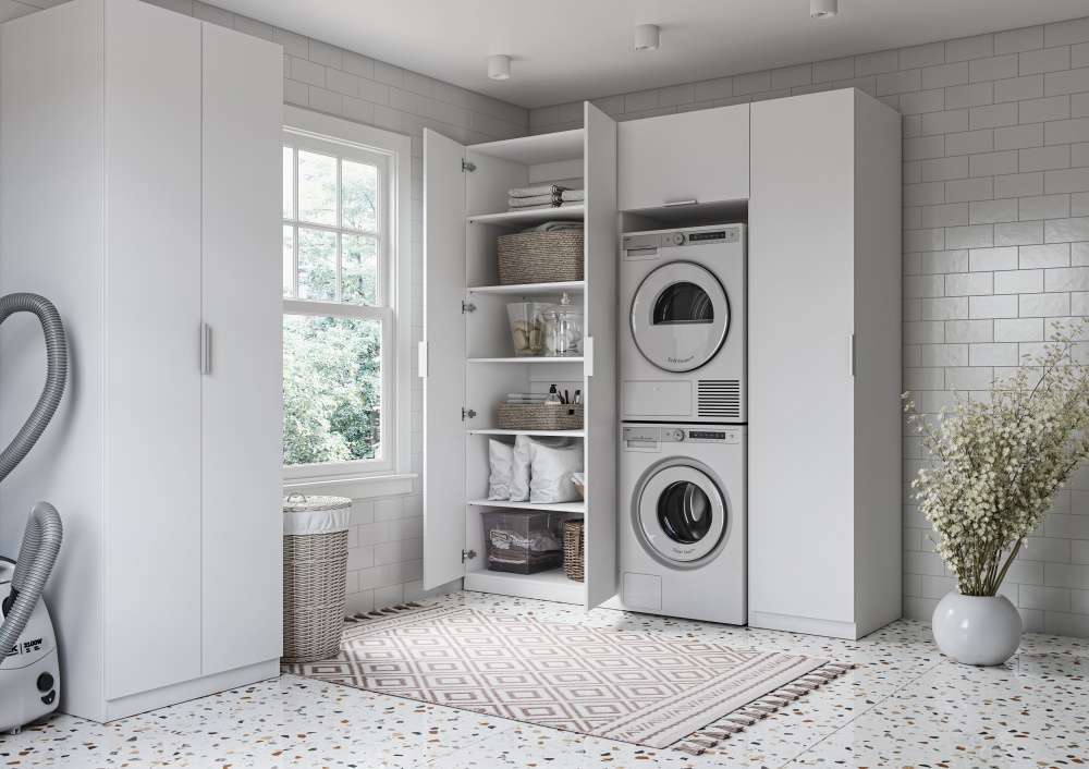 Шкаф Грейд Асти Модуль-5 2200х900х578 мм нимфея альба / нимфея альба