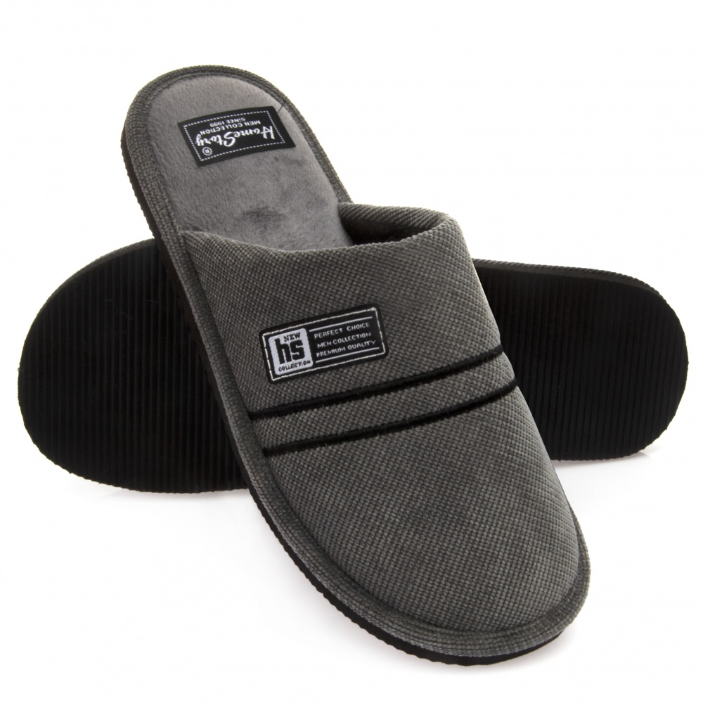 Тапки домашние Home Story 251083-2 р.42 серый