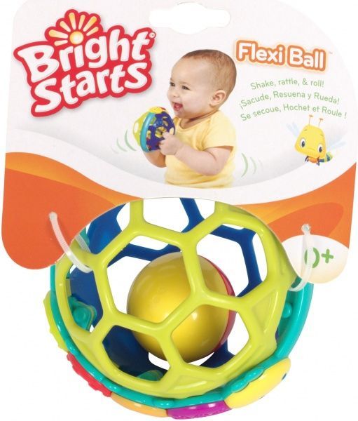 Брязкальце Bright Starts М'ячик м'який дзвінкий 8863