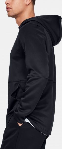 Джемпер Under Armour MK1 Warmup FZ Hoodie 1345259-001 р. XL чорний