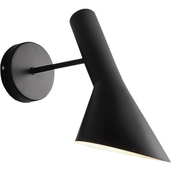 Бра Hopfen 1x40 Вт E27 чорний DE 1 LOFT 