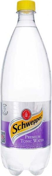 Безалкогольный напиток Schweppes Premium Tonic 1 л (5449000294500) 