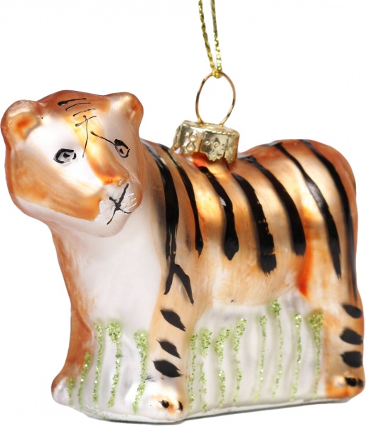 Подвеска Тигр 6 см разноцветный JF0200548