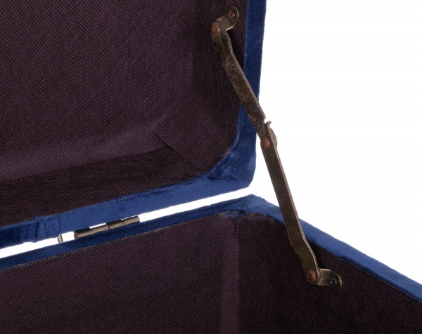 Скриня-пуф Shic S синій 82,5х42х47 см 