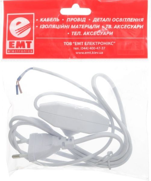 Кабель силовий багатожильний EMT 2х0,5 мідь 