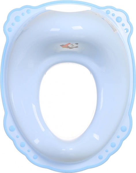 Накладка детская на унитаз Bambinelli с резинкой голубой 39x30x13.5 см
