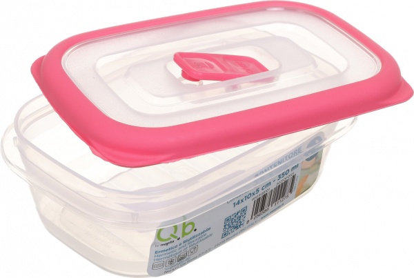 Контейнер с крышкой 14x10x5 см в ассортименте IRS13QB101 Eurogold