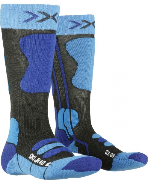 Носки X-Socks X-SOCKS® SKI JR 4.0 XS-SS00W19J-G285 р.24-26 черный
