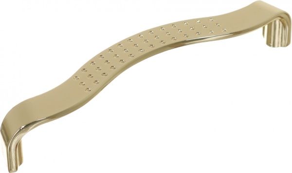 Мебельная ручка С-644 G3 Nomet 128 мм латунь