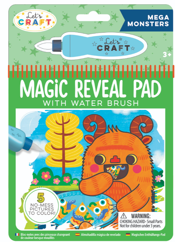 Раскраска водная «Магические преобразования Монстры (MRP017)»