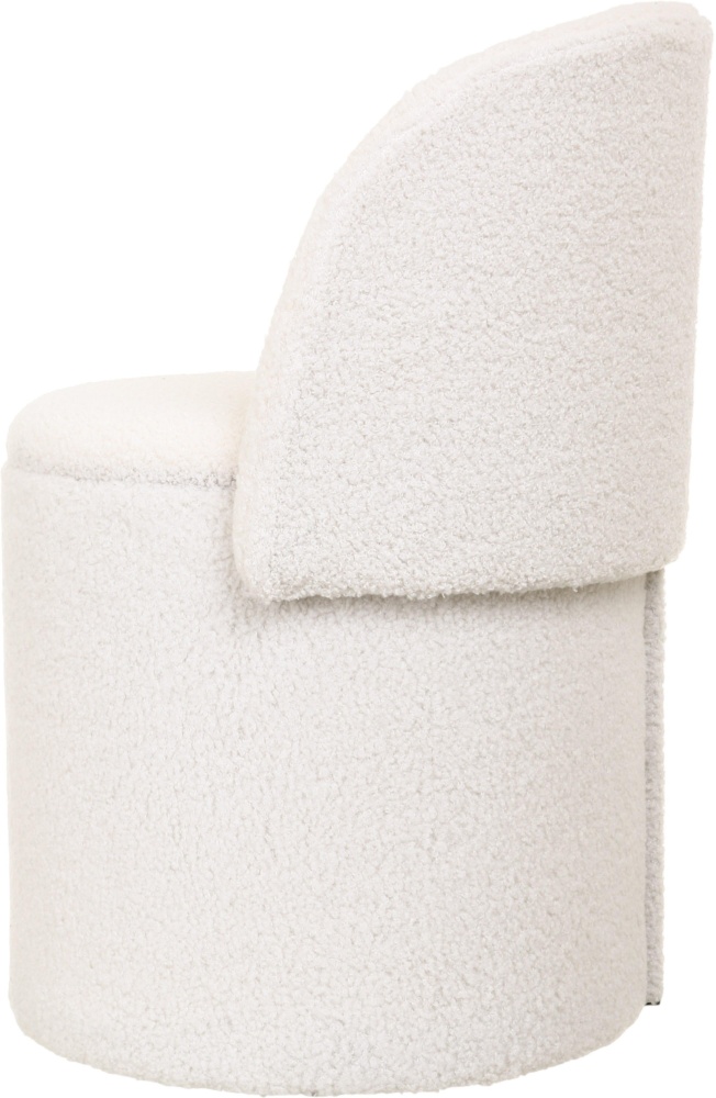 Сундук-пуф Sensio со спинкой для хранения Nest 450х625х450 мм белый (HS15-CH08E)