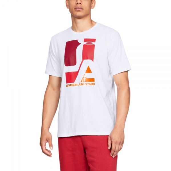 Футболка Under Armour UA Mosaic Graphic 1345696-100 XL белый