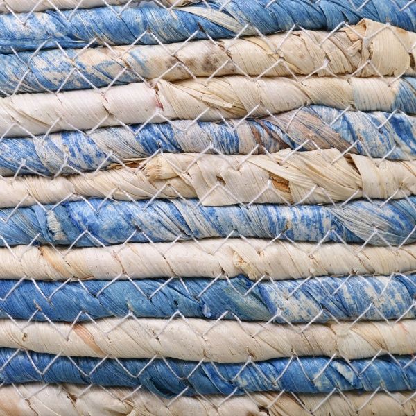 Кошик з ручками маленький 25х30 см синій