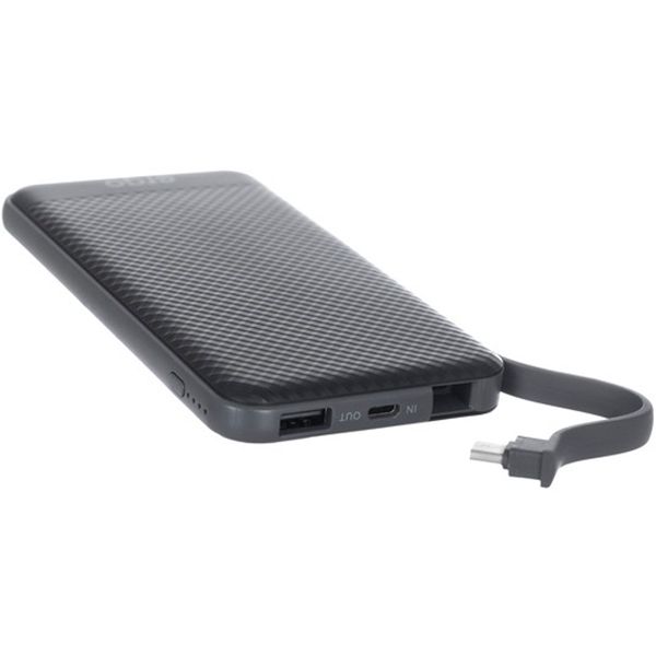 Зовнішній акумулятор (Powerbank) Ergo Type-C 10000 mAh black (LP-129)