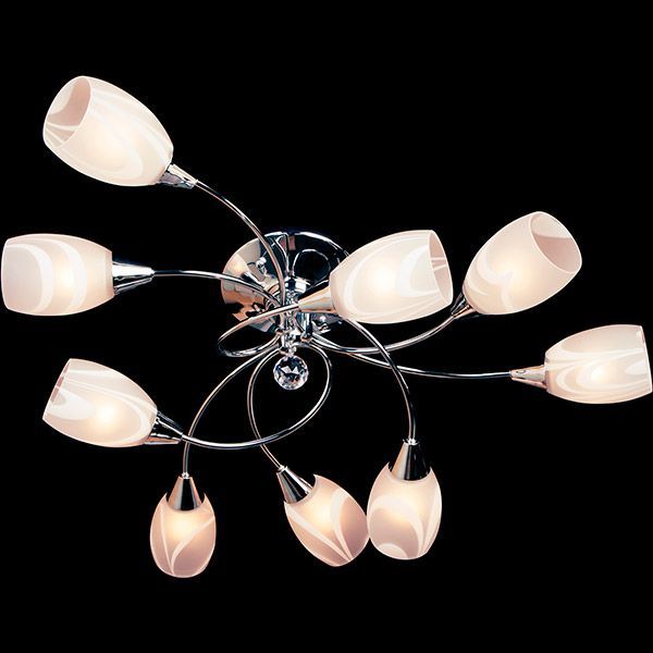 Люстра стельова Strotskis Virginia 2275/9 9x60 Вт E27 хром 